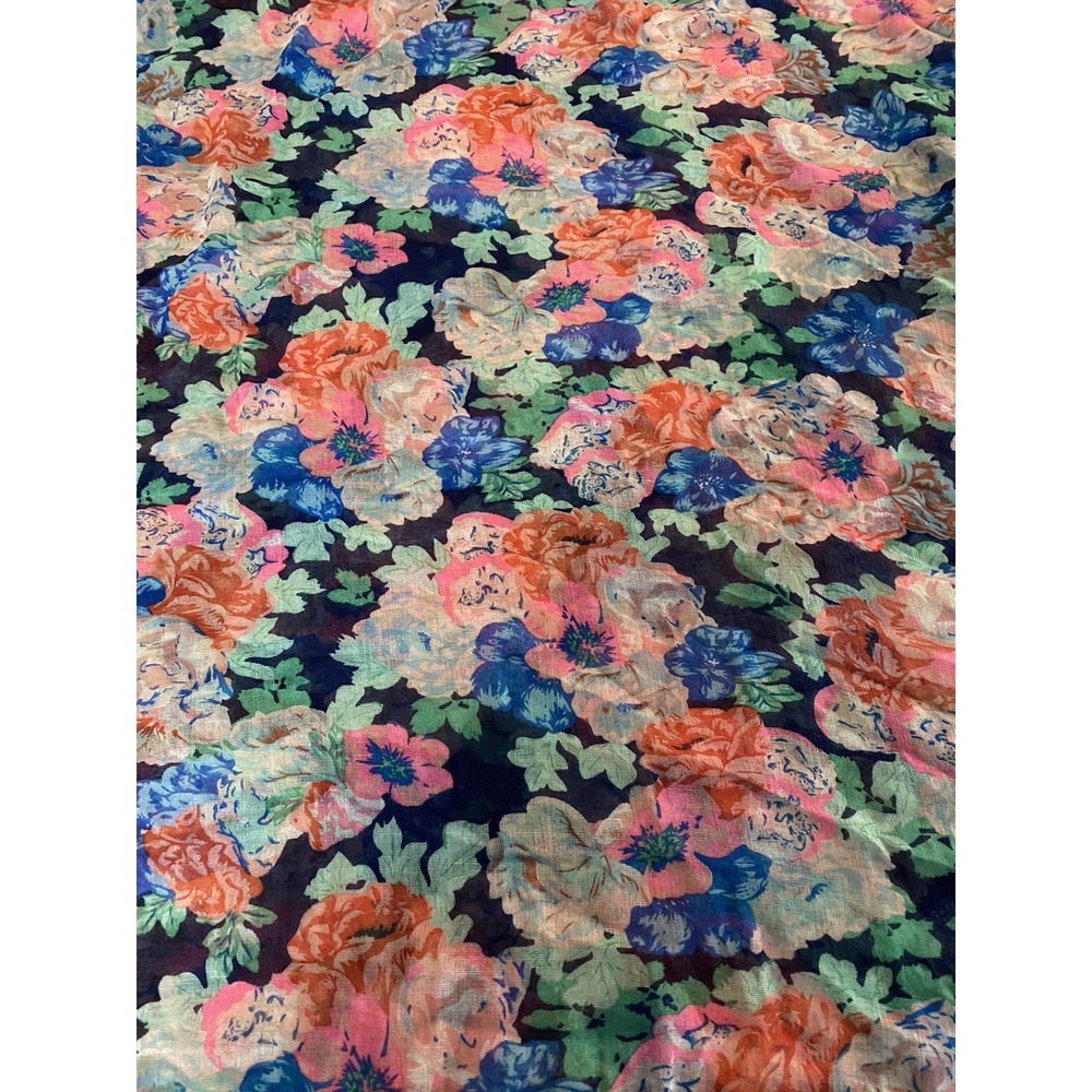 Unbranded‎ Women's Lightweight Floral Print Scarf 64x28